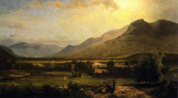 The Adirondack Mountains, Near Elizabethtown, Essex Co., N.Y. Artwork by John Henry Dolph