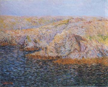 Belle Ile - La Cote Sauvage Artwork by Gustave Loiseau