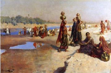 Water Carries Of The Ganges Artwork by Edwin Lord Weeks
