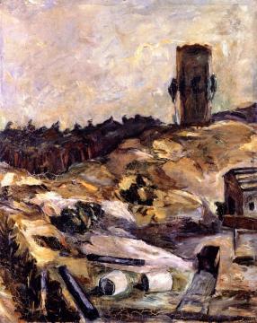 The Water Tower near Hermsdorf Artwork by Max Beckmann