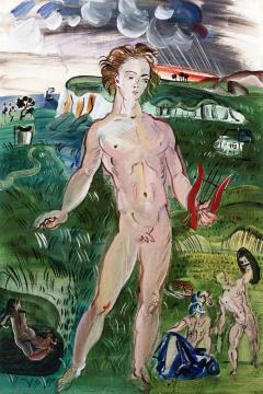 Apollo Artwork by Raoul Dufy