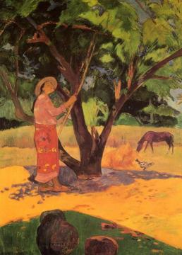 Mau Taporo Artwork by Paul Gauguin