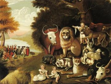 A Peaceable Kingdom Artwork by Edward Hicks