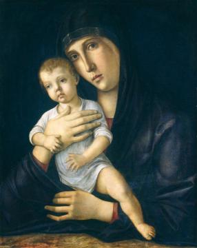 Madonna and Child Artwork by Giovanni Bellini