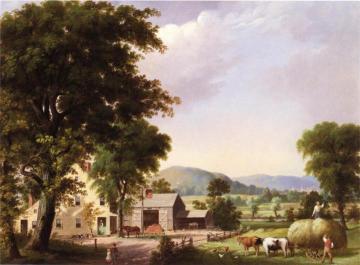 Summer, Haying at Jones Inn Artwork by George Henry Durrie