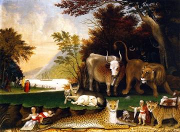 Peaceable Kingdom Artwork by Edward Hicks