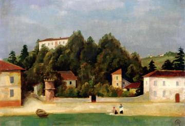 Lake Shore Artwork by Karl Hofer