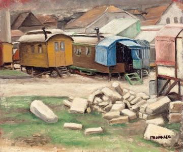 The Trailers Artwork by Francois Emile Barraud