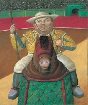 Picador Artwork by Fernando Botero