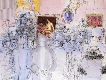 Auction Rooms Artwork by Raoul Dufy