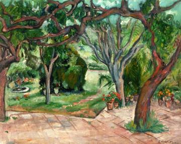 The Garden Artwork by Emile-othon Friesz