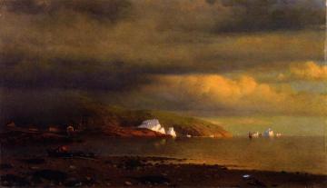 Near Cape St. Johns, Coast of Labrador Artwork by William Bradford