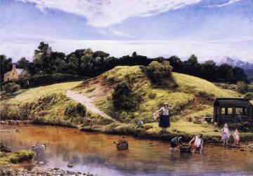 Scene in Arran Artwork by William Dyce