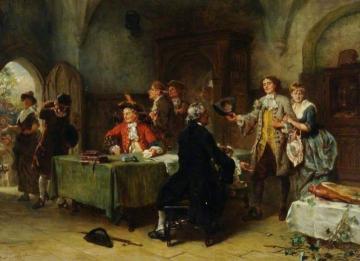 The Dunmow Flitch Artwork by Robert Alexander Hillingford