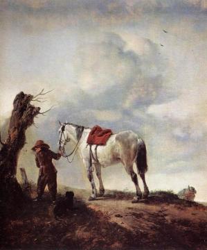 The Grey Artwork by Philips Wouwermans