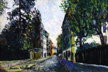 Street in Sannois Artwork by Maurice Utrillo