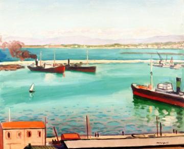 Dead Calm Artwork by Albert Marquet