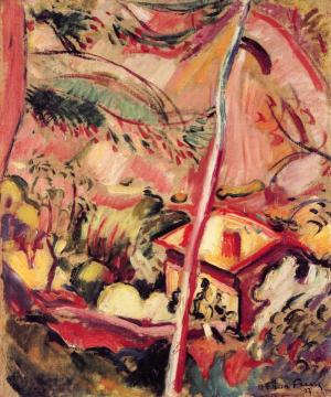 La Ciotat - Landscape Artwork by Emile-othon Friesz