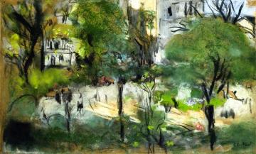 Berlioz Park Artwork by Edouard Vuillard