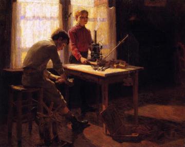 Young Constructors Artwork by James T. Harwood