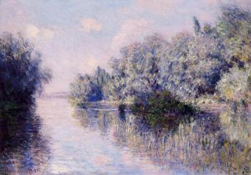 The Seine near Giverny Artwork by Claude Oscar Monet