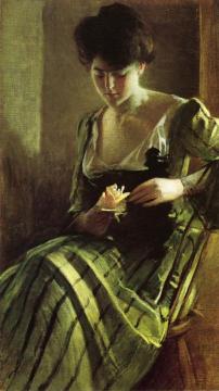 A Rose Artwork by John White Alexander