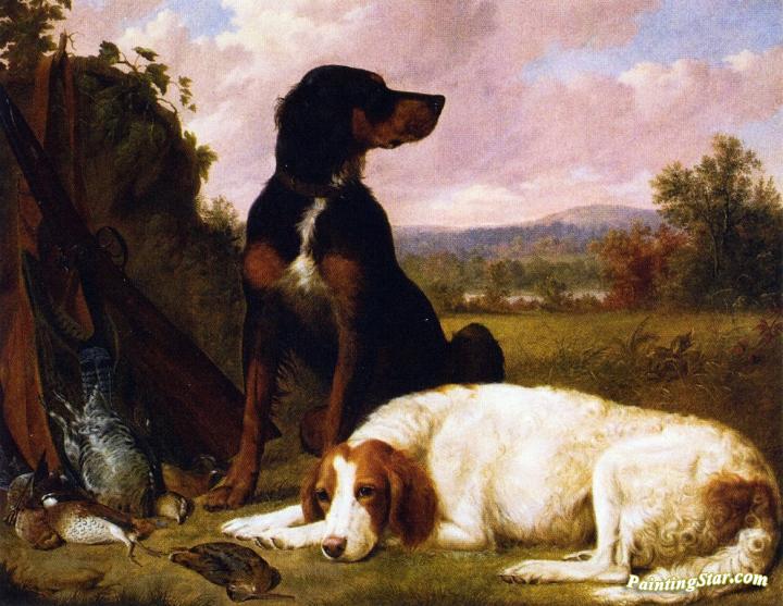 The Day's Bag: Guns Dogs and Game Artwork by Thomas Hewes Hinckley