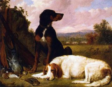 The Day's Bag: Guns Dogs and Game Artwork by Thomas Hewes Hinckley