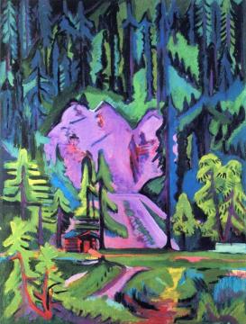 Quarry Floor in the Wild Artwork by Ernst Ludwig Kirchner