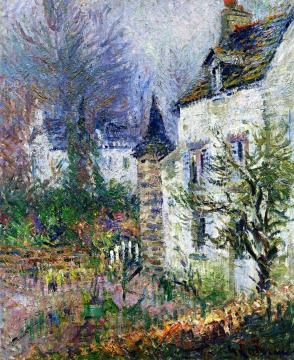 La Maison de Juge, Pont-Aven Artwork by Gustave Loiseau