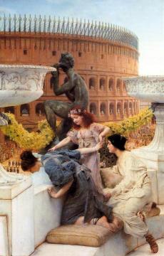 The Coliseum Artwork by Sir Lawrence Alma Tadema