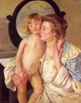Mother and Child Artwork by Mary Cassatt