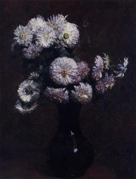 Chrysanthemums Artwork by Henri Fantin-Latour