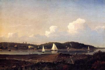Fresh Water Cove from Dolliver's Neck, Glouster Artwork by Fitz Hugh Lane