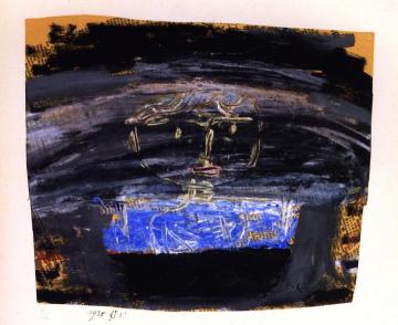 Head of a Boy (sketch) Artwork by Paul Klee