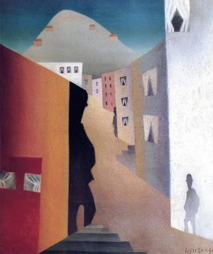 Men in the City Artwork by Leopold Survage