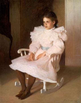 Gertrude Artwork by Frank Weston Benson