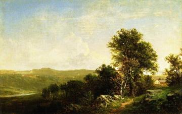 Landscape with House Artwork by David Johnson