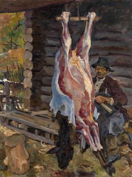 Carcass of Beef Artwork by Pyotr Konchalovsky