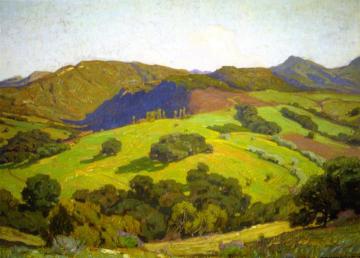 Arcadian Hills Artwork by William Wendt