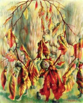 The Childhood Of Orson Artwork by Pavel Tchelitchew