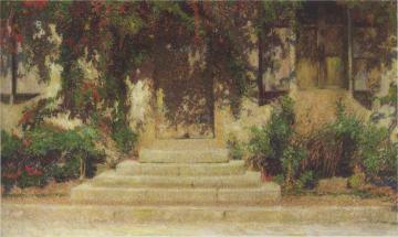 Doorway into the House Artwork by Henri Martin
