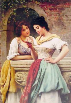 Shared Correspondance Artwork by Eugen Von Blaas