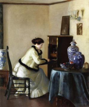 The Letter Artwork by William Mcgregor Paxton