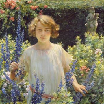 Betty Newell Artwork by Charles Courtney Curran