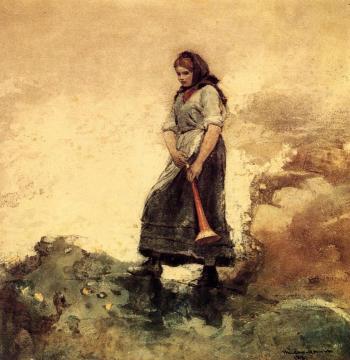 Daughter of the Coast Guard Artwork by Winslow Homer