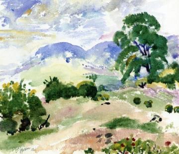 Berkshires Artwork by John Marin