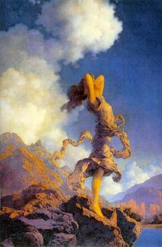 Ecstasy Artwork by Maxfield Parrish