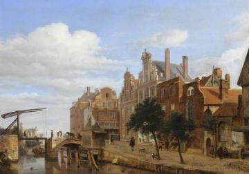View in Amsterdam, The Netherlands Artwork by Jan van der Heyden