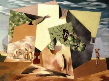 Roussillon Landscape Artwork by Leopold Survage